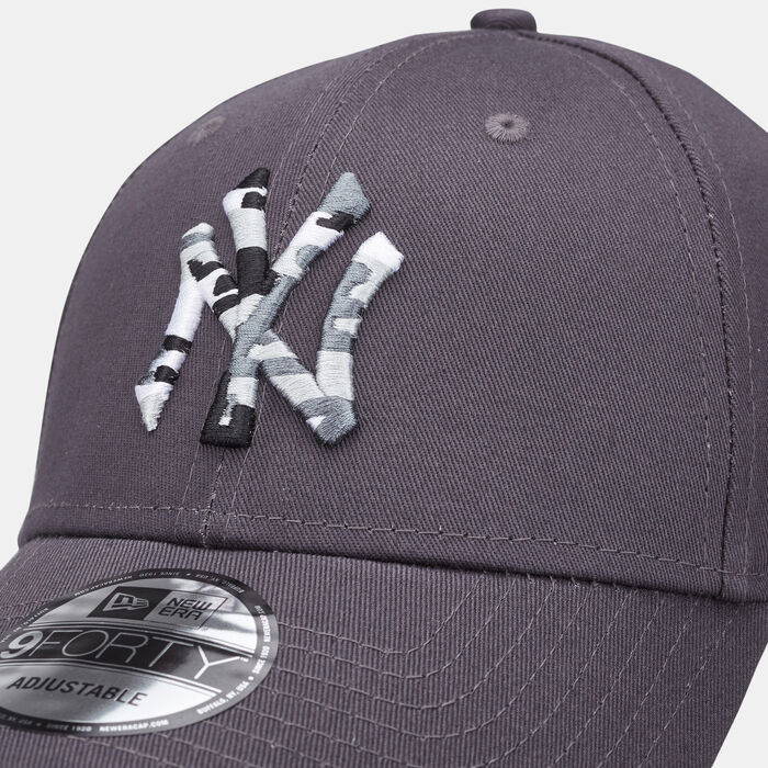 New Era Men's New York Yankees 9FORTY Infill Cap Grey New Era Men's New York Yankees 9FORTY Infill Cap Grey image number 2