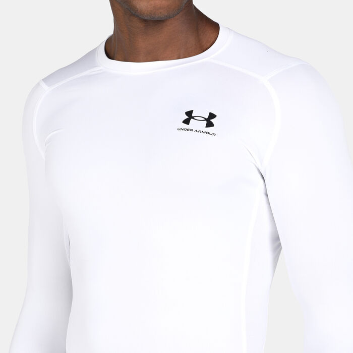 Under Armour Men's HeatGear Armour Training Top White Under Armour Men's HeatGear Armour Training Top White image number 3