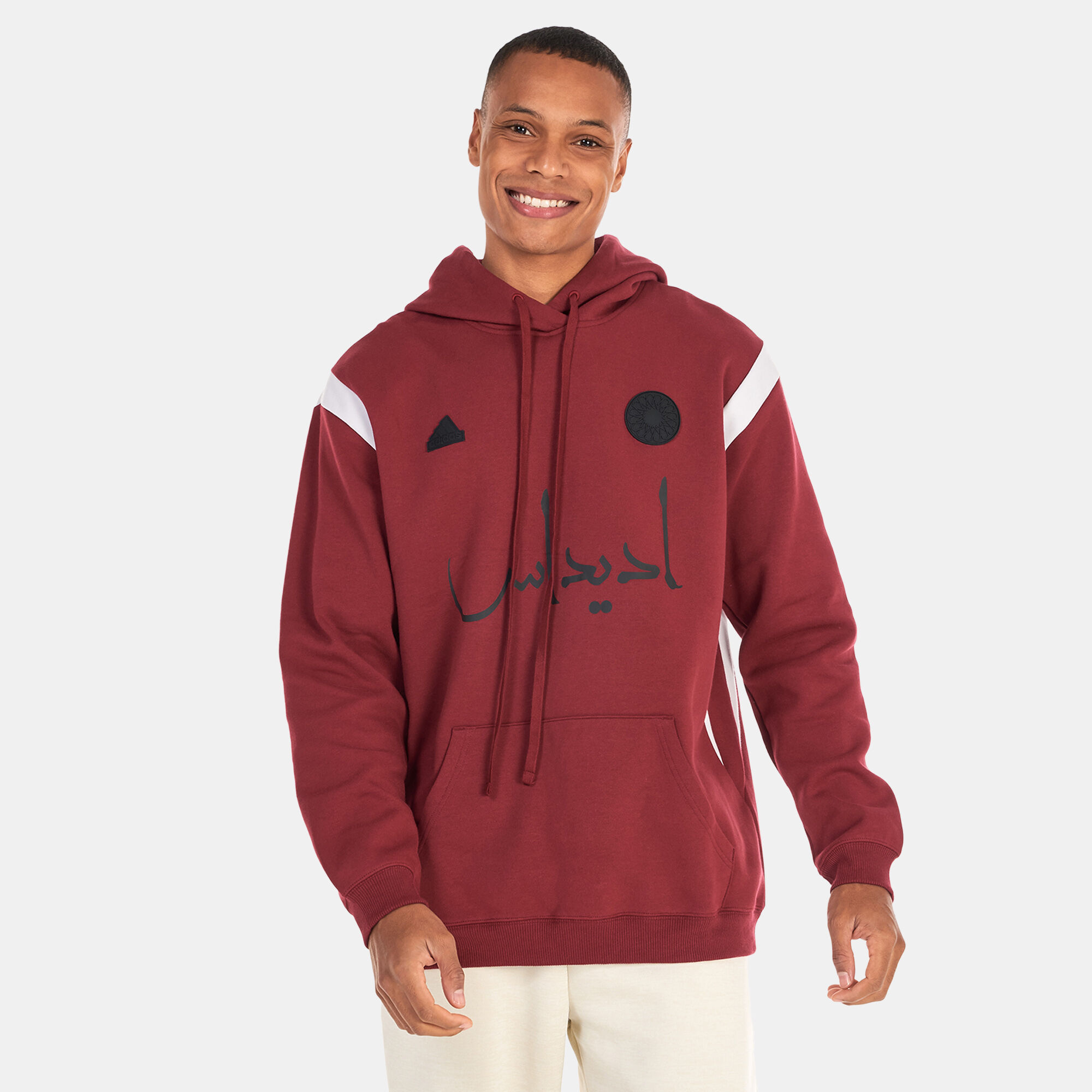 Adidas mens shop oversized hoodie