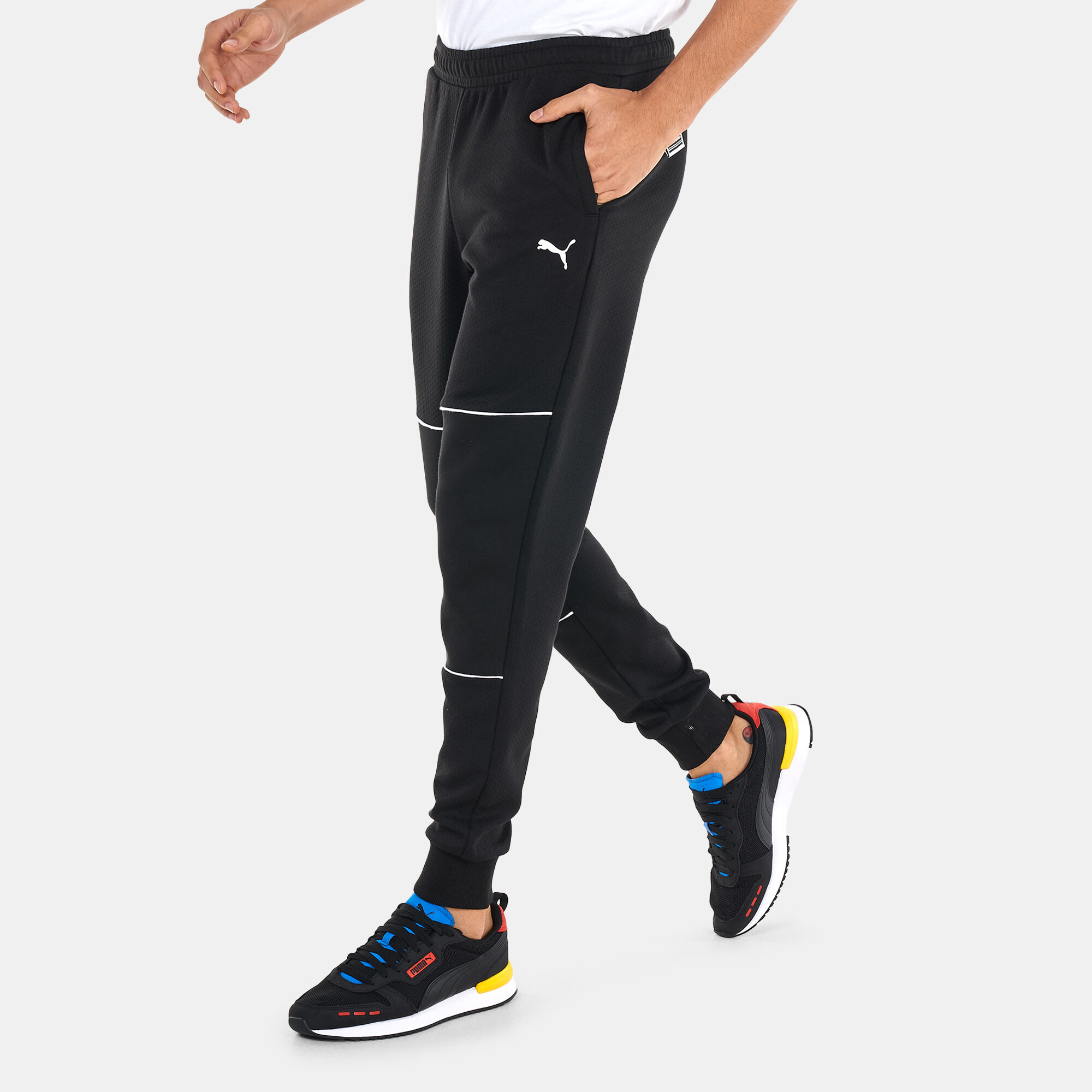 Men s Scuderia Ferrari Race Sweatpants Black PUMA in KSA SSS