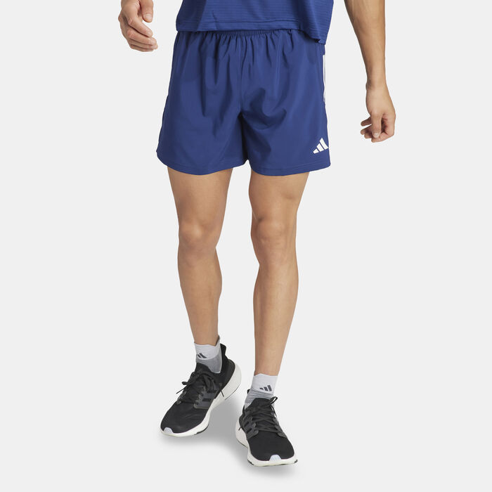 adidas Men's Own The Run Shorts Blue image number 0