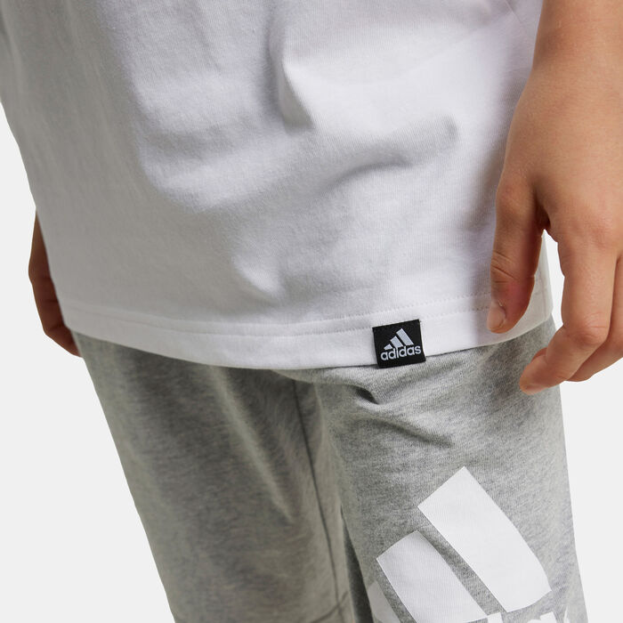 adidas Kids' Positivity Table Graphic T-Shirt (Older Kids) White image number 4