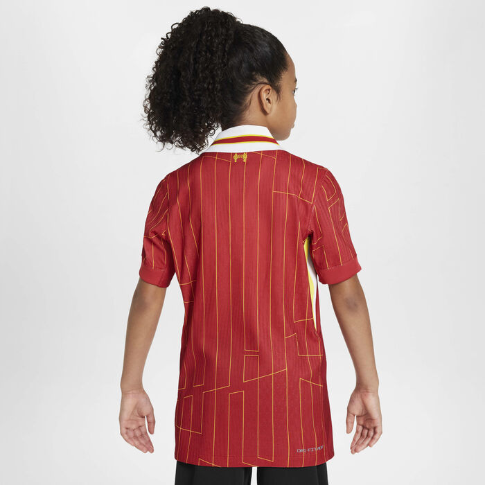 Nike Kids' Liverpool F.C. 2024/25 Match Home Dri-FIT ADV Football Shirt Red Nike Kids' Liverpool F.C. 2024/25 Match Home Dri-FIT ADV Football Shirt Red image number 1