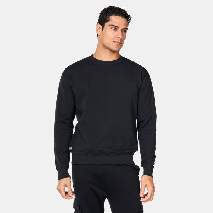 Sun and Sand Sports Men's Interlock Sweatshirt Black Sun and Sand Sports Men's Interlock Sweatshirt Black image number 0
