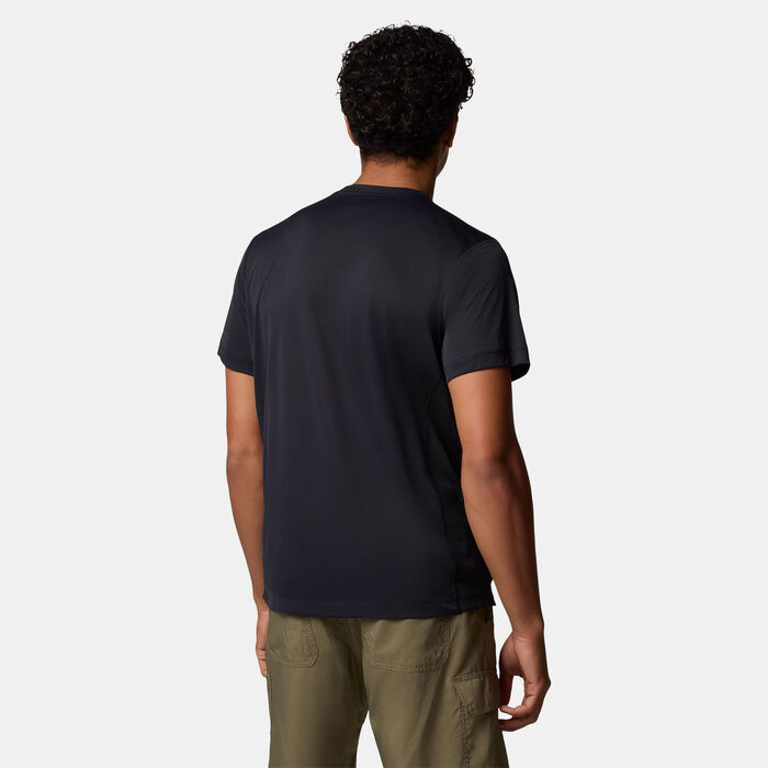 Columbia Men's Zero Rules Light Technical Hiking T-Shirt Black Columbia Men's Zero Rules Light Technical Hiking T-Shirt Black image number 1