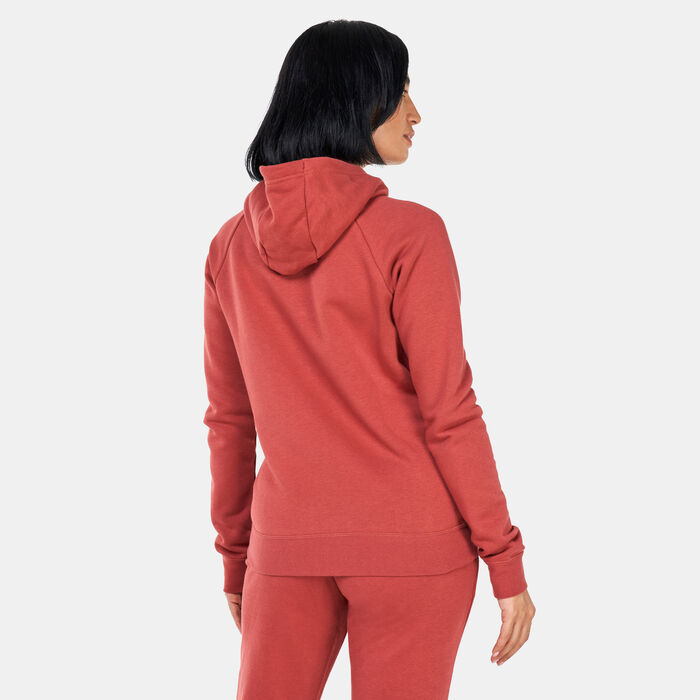 Nike Women's Sportswear Essential Fleece Jacket Brown image number 1