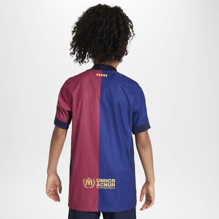 Nike Kids' F.C. Barcelona 2024/25 Match Home Dri-FIT ADV Football Authentic Shirt Blue Nike Kids' F.C. Barcelona 2024/25 Match Home Dri-FIT ADV Football Authentic Shirt Blue image number 1