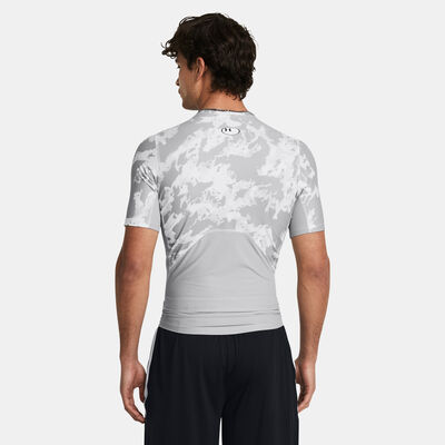 Under Armour Men's HeatGear Iso-Chill Graphic Printed Training T-Shirt Grey Under Armour Men's HeatGear Iso-Chill Graphic Printed Training T-Shirt Grey