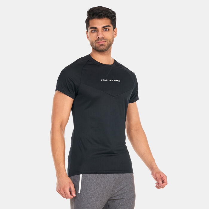 SQUATWOLF Men's Statement Training T-Shirt Black SQUATWOLF Men's Statement Training T-Shirt Black image number 0