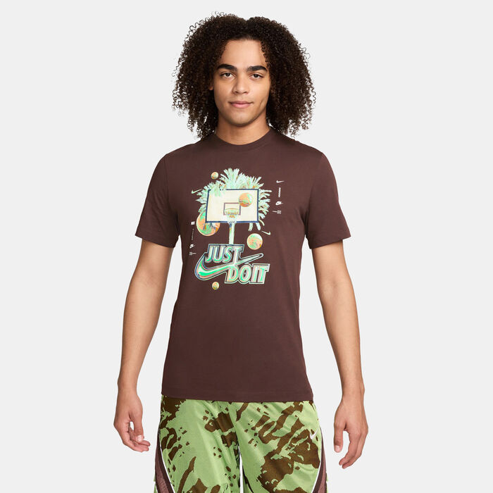 Nike Men's Graphic T-Shirt Brown image number 0