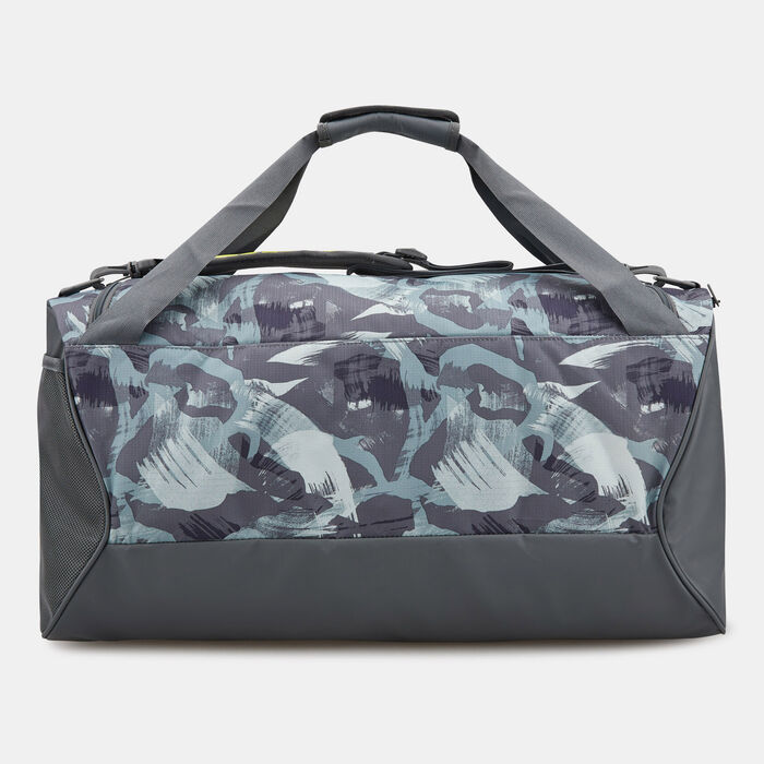 Nike Men's Brasilia Printed Duffel Bag Grey Nike Men's Brasilia Printed Duffel Bag Grey image number 1