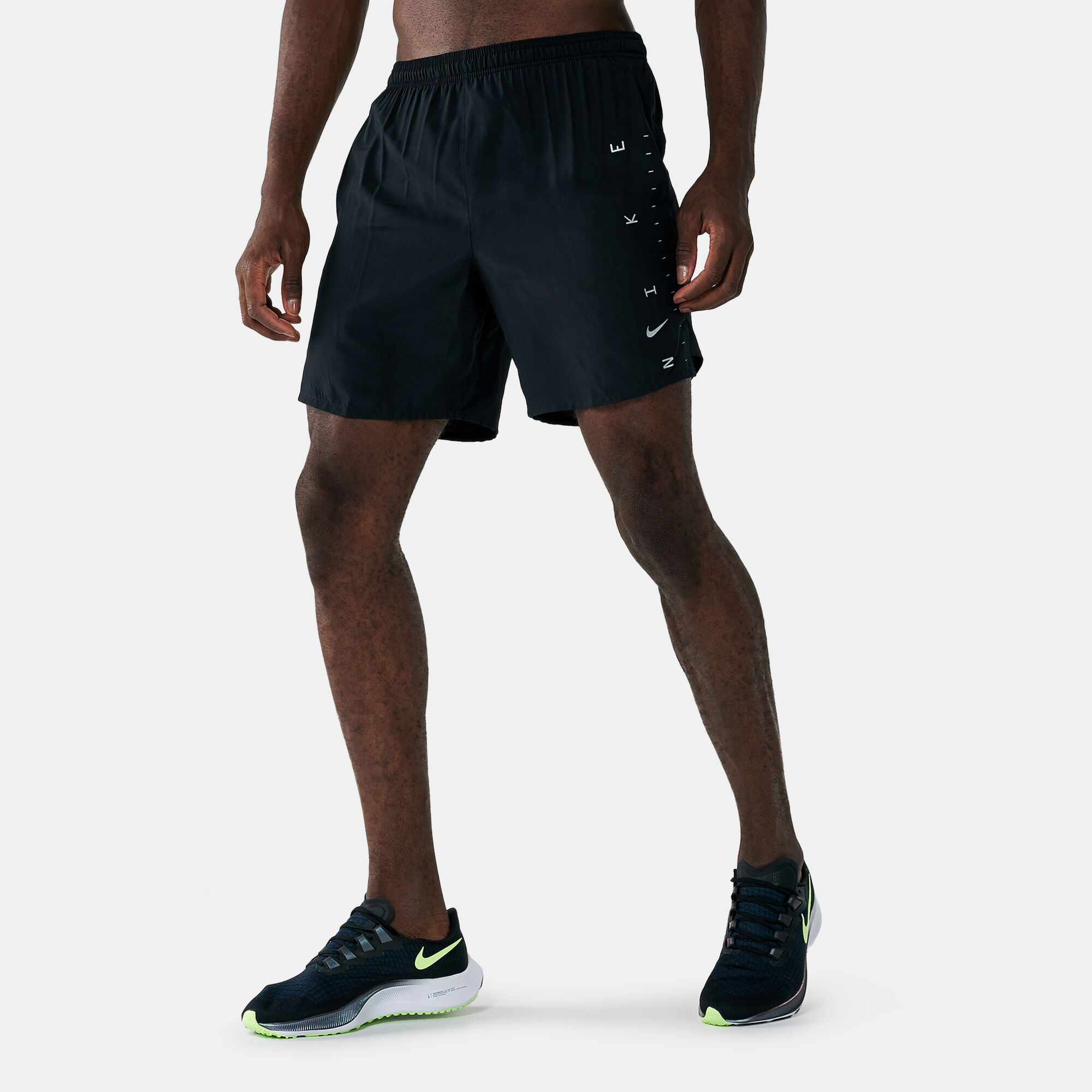 Nike men's 7'' flex challenger printed running shorts clearance