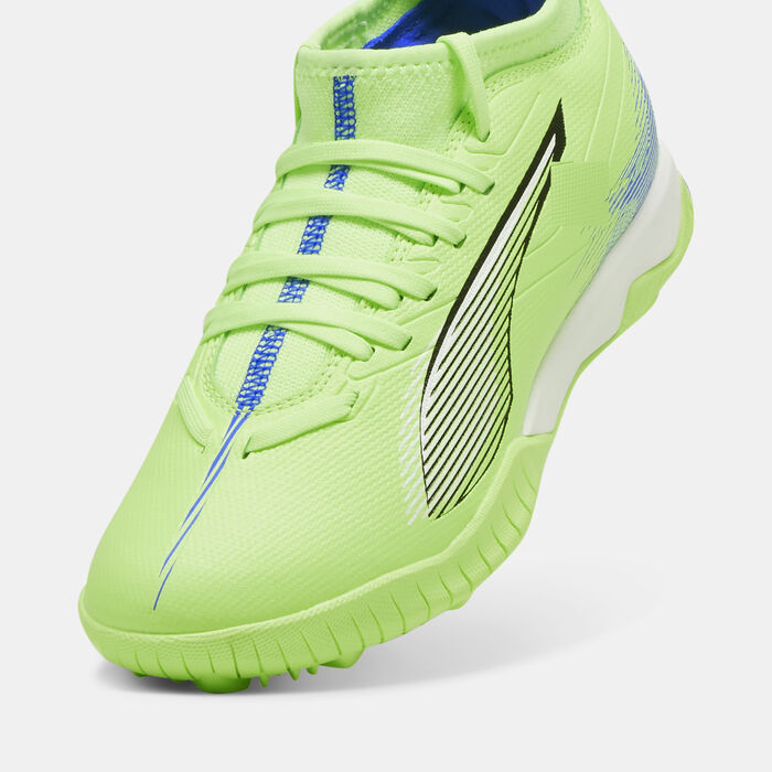 PUMA Kids' ULTRA 5 MATCH Turf Ground Football Shoes White image number 5