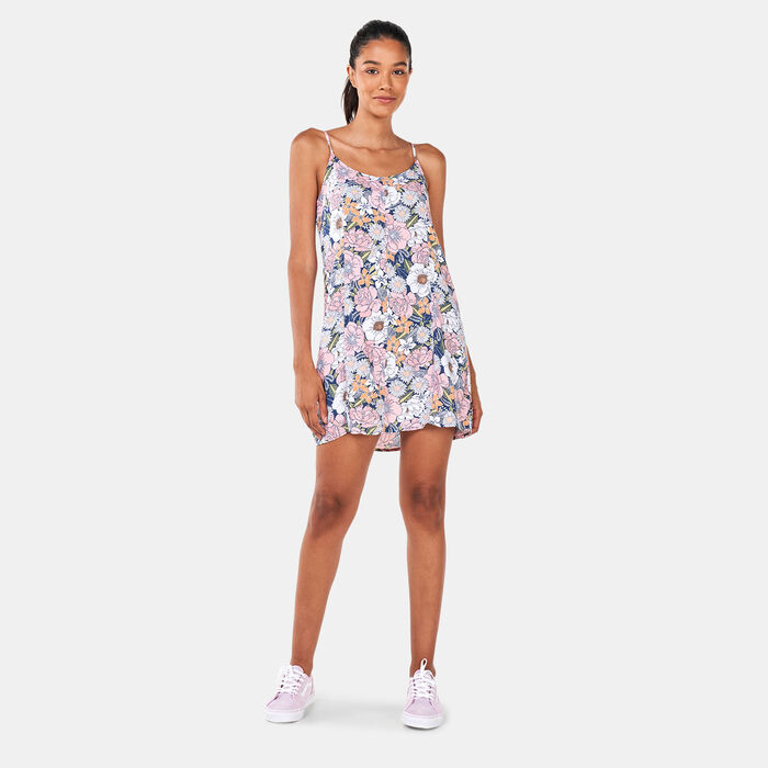 Vans Women's Retro Floral Dress Multi-Color image number 0