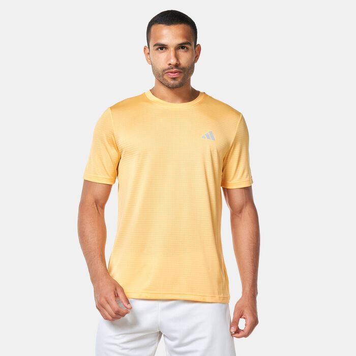 adidas Men's Adizero Graphic Running T-Shirt Orange adidas Men's Adizero Graphic Running T-Shirt Orange image number 0
