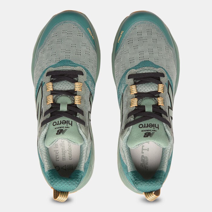 New Balance Men's Fresh Foam X Hierro V9 Running Shoes Green New Balance Men's Fresh Foam X Hierro V9 Running Shoes Green image number 4