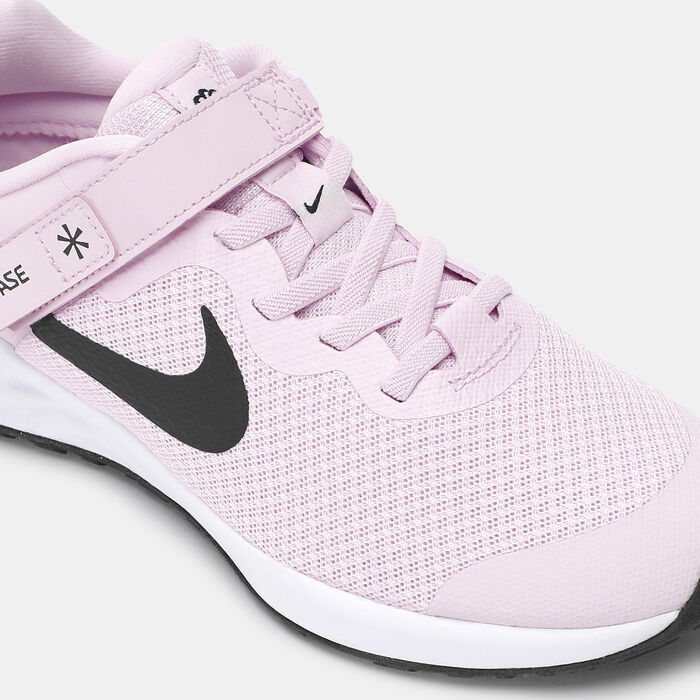 Nike Kids' Revolution 6 FlyEase Shoe Pink image number 4