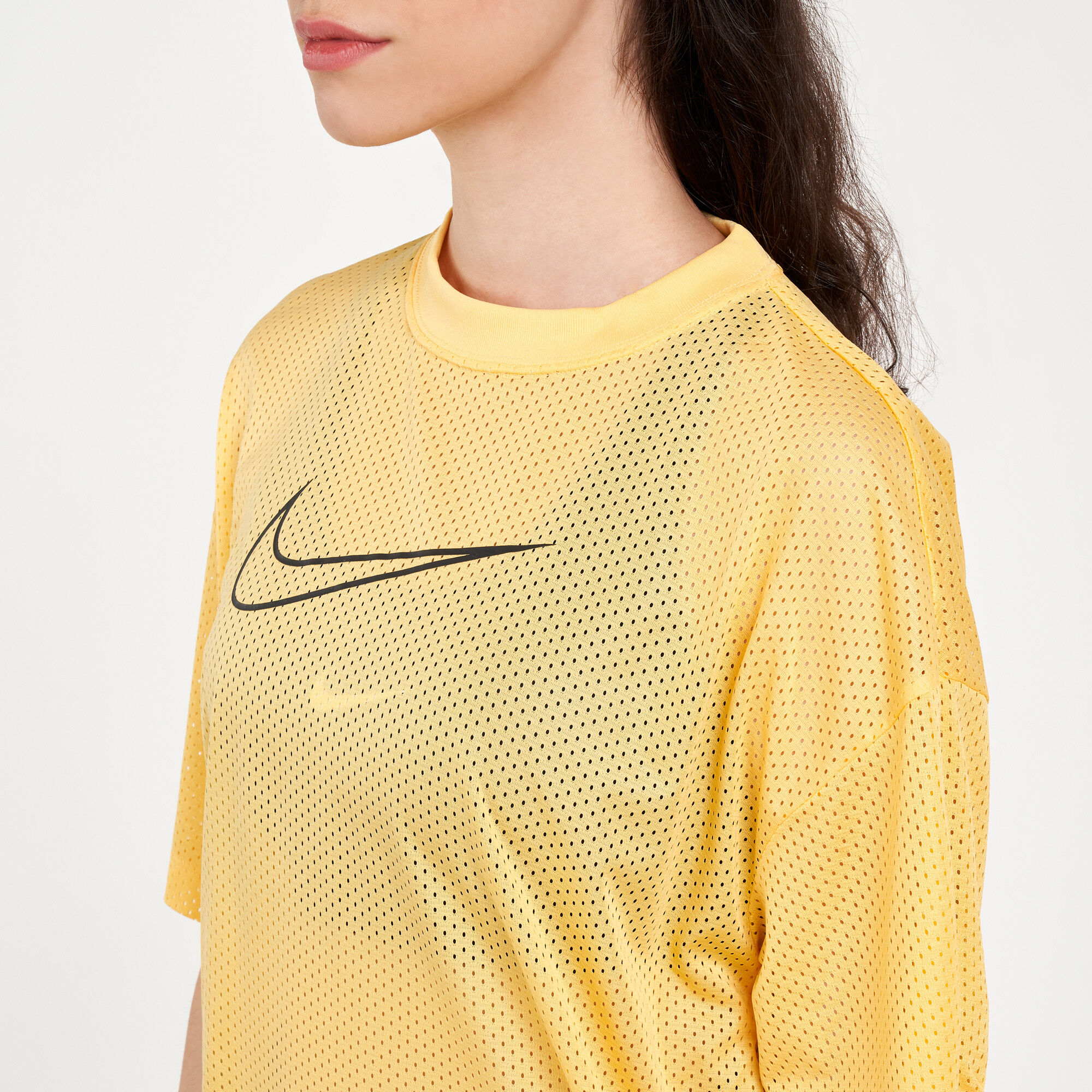 Yellow nike 2025 shirt women's
