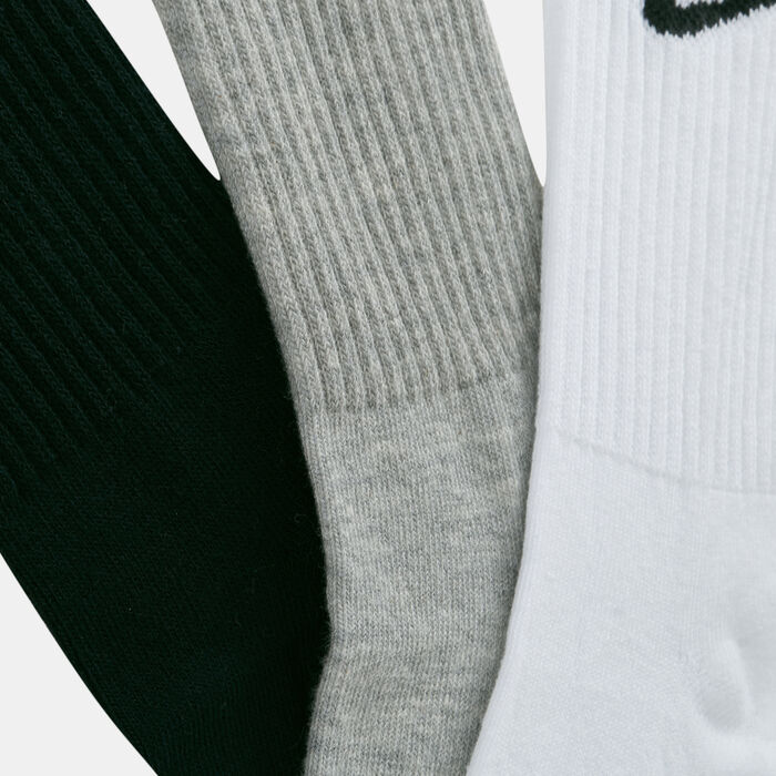 Nike Everyday Cushion Crew Socks (3 Pack) Multi-Color Nike Everyday Cushion Crew Socks (3 Pack) Multi-Color image number 1