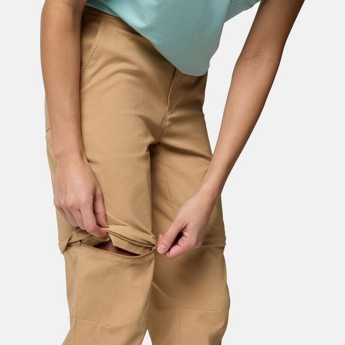 Columbia Women's Leslie Falls Convertible Pants Brown Columbia Women's Leslie Falls Convertible Pants Brown image number 3
