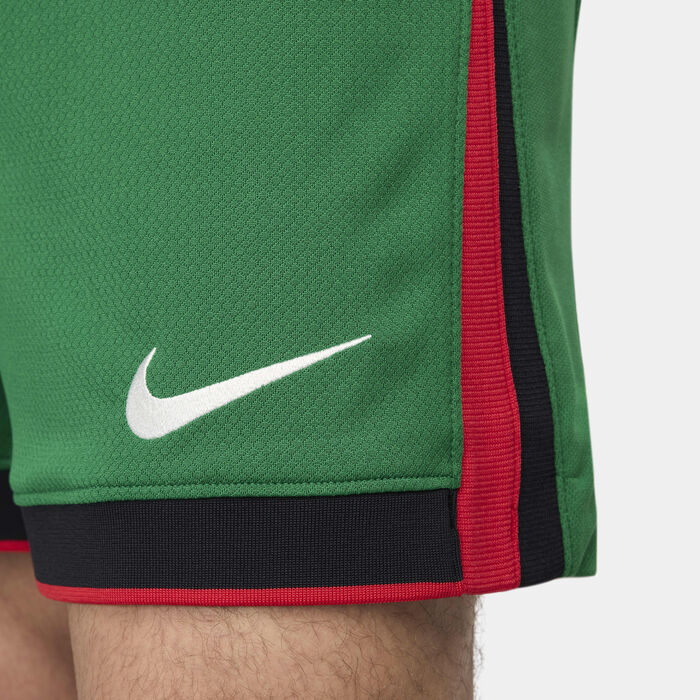 Nike Men's Portugal 2024 Stadium Home Dri-FIT Football Replica Shorts Green Nike Men's Portugal 2024 Stadium Home Dri-FIT Football Replica Shorts Green image number 4