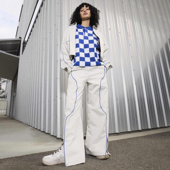 Nike Women's Air Force 1 Wild Shoes Beige image number 1