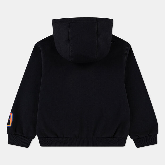 Nike Kids' Sportswear Glow With Me Fleece Hoodie Black Nike Kids' Sportswear Glow With Me Fleece Hoodie Black image number 1