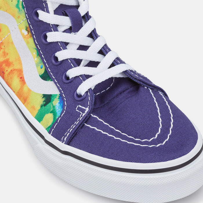 Vans Kids’ x Crayola Sk8-Hi Zip Unisex Shoe (Younger Kids) Blue Vans Kids’ x Crayola Sk8-Hi Zip Unisex Shoe (Younger Kids) Blue image number 4