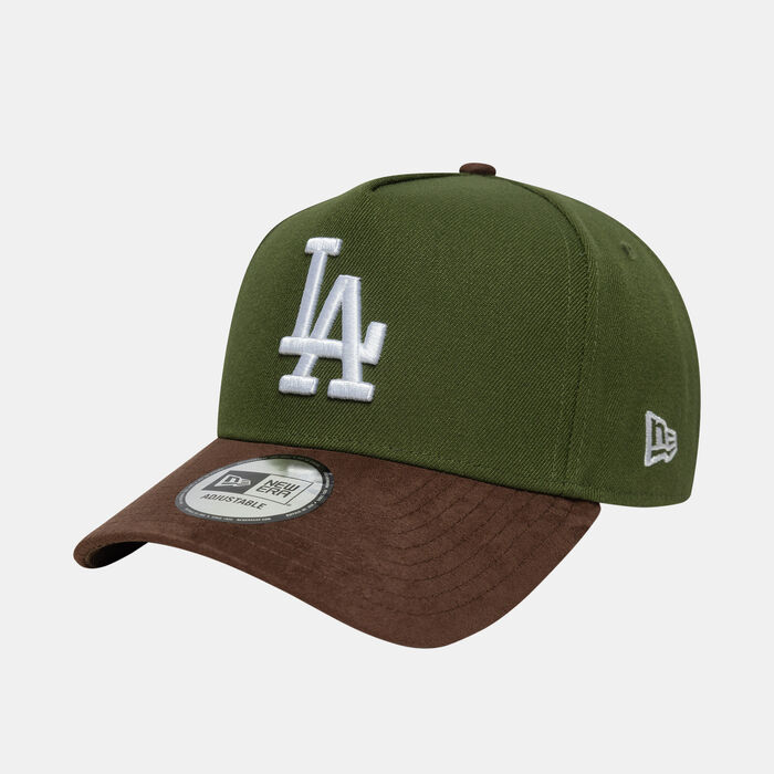 New Era Men's MLB Los Angeles Dodgers E-Frame Cap Green image number 2