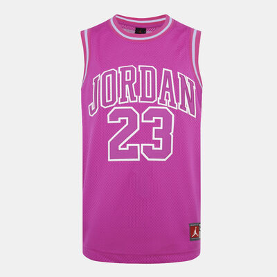 Jordan Kids' 23 Jersey Top Pink
