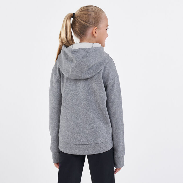Nike Kids' Sportswear Club Fleece Hoodie Grey Nike Kids' Sportswear Club Fleece Hoodie Grey image number 1