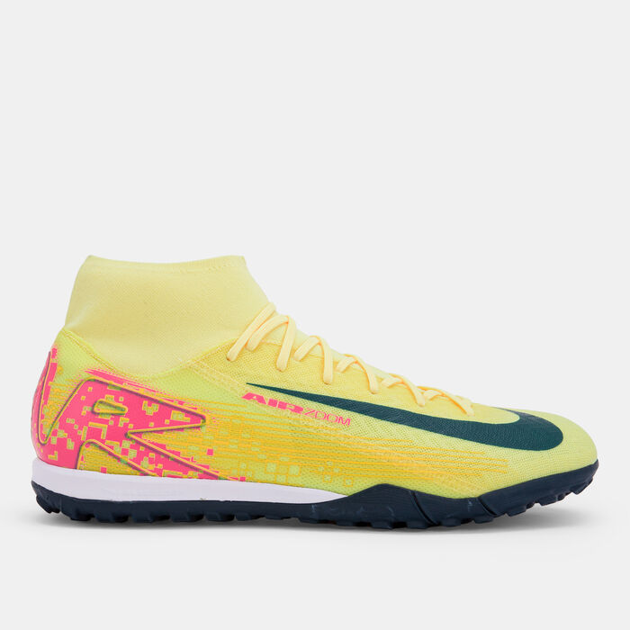 Nike Men's Kylian Mbappe Mercurial Superfly 10 Academy Turf Ground Football Shoes yellow Nike Men's Kylian Mbappe Mercurial Superfly 10 Academy Turf Ground Football Shoes yellow image number 0