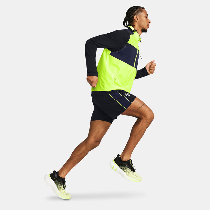 Under Armour Men's Launch Running Shorts Black image number 2