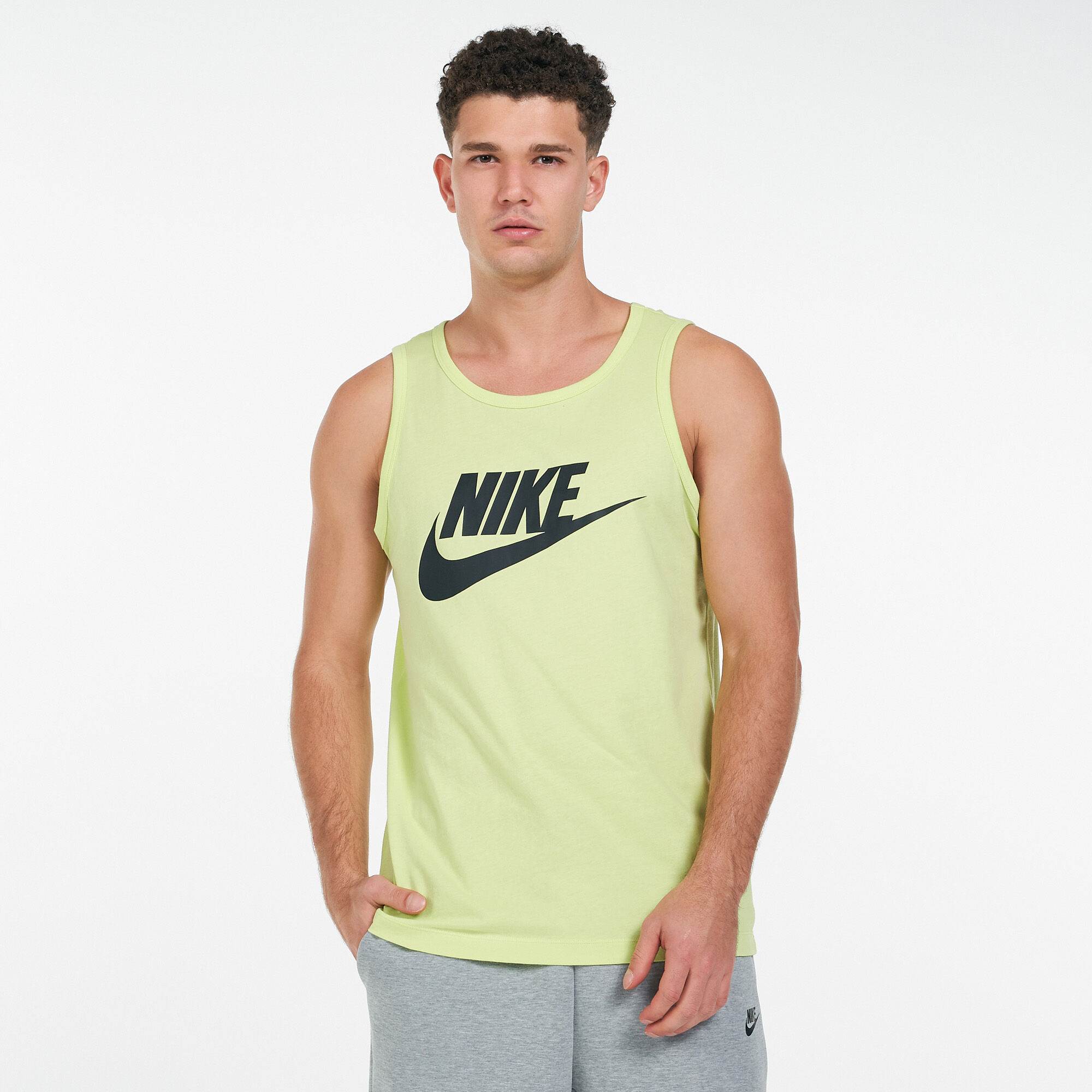 Buy Nike Men s Sportswear Tank Top yellow in KSA SSS
