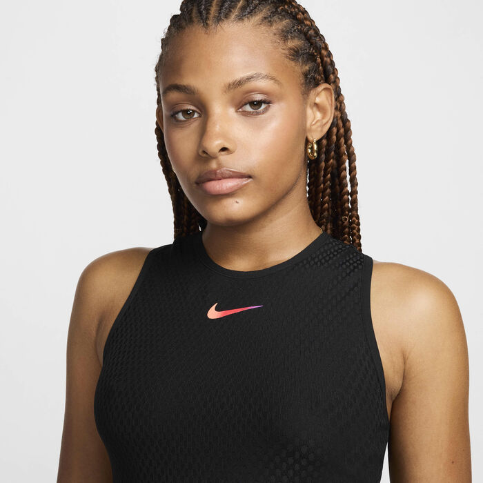 Nike Women's Court Slam Tank Top Black Nike Women's Court Slam Tank Top Black image number 2