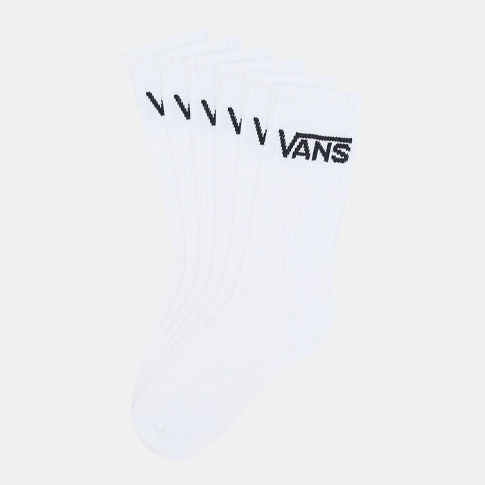 Vans Kids' Classic Socks (3 Pack) White image number 0