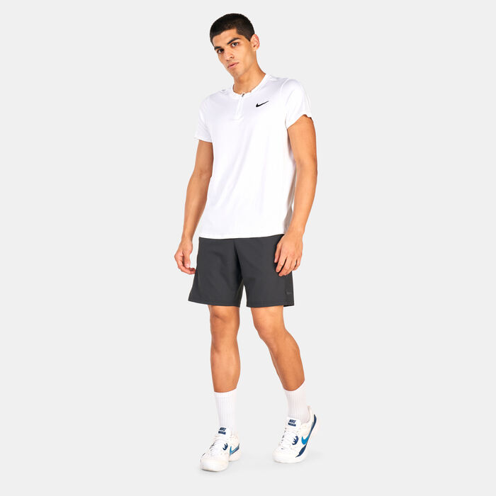 Nike Men's Court Flex Grand Slam Ultimate Polo Top White Nike Men's Court Flex Grand Slam Ultimate Polo Top White image number 2