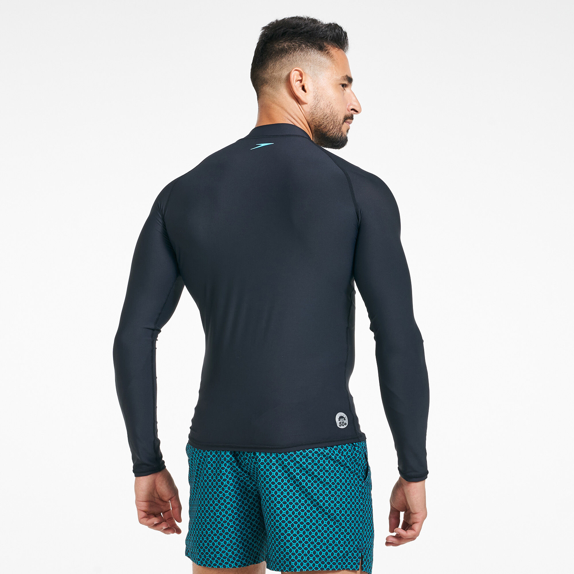 Buy Speedo Men's Delight Long Sleeves Rash Guard in Saudi Arabia SSS