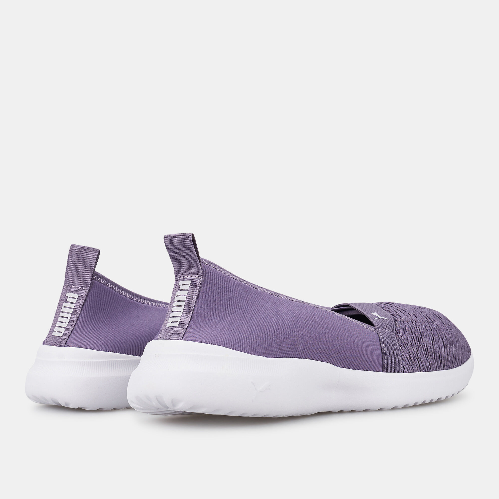 Puma slip ons women purple hot sale