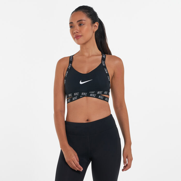 Buy Nike Women's Indy Logo Sports Bra Black in KSA -SSS