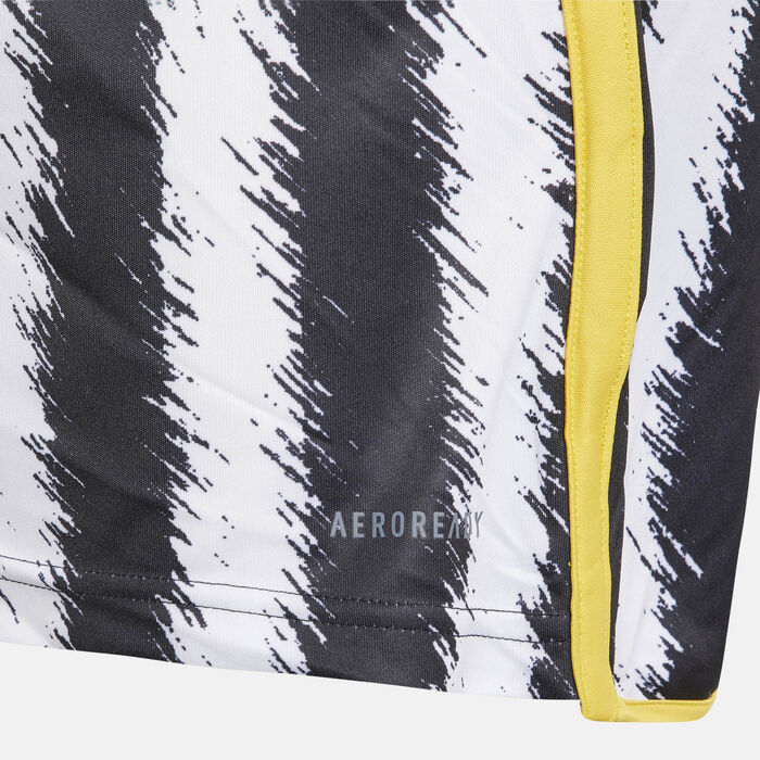 adidas Kids' Juventus Home Jersey - 2023/24 Black image number 2