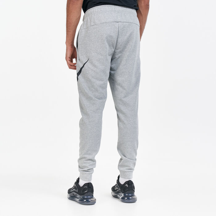 Nike Men's Dri-FIT Dry Graphic Tapered Training Pants Grey Nike Men's Dri-FIT Dry Graphic Tapered Training Pants Grey image number 1