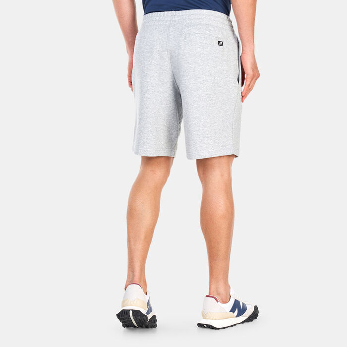New Balance Men's Essentials Fleece Shorts Grey New Balance Men's Essentials Fleece Shorts Grey image number 1
