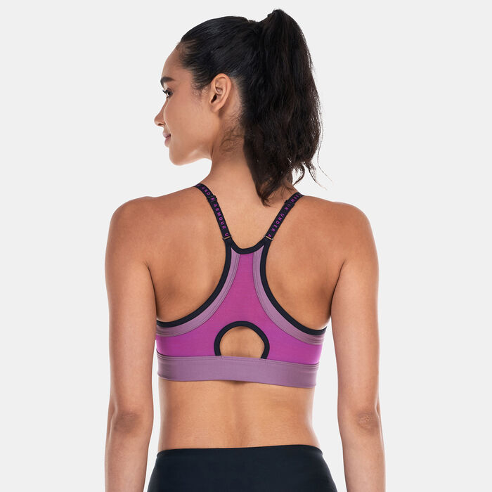 Under Armour Women's Infinity Covered Sports Bra Purple image number 1