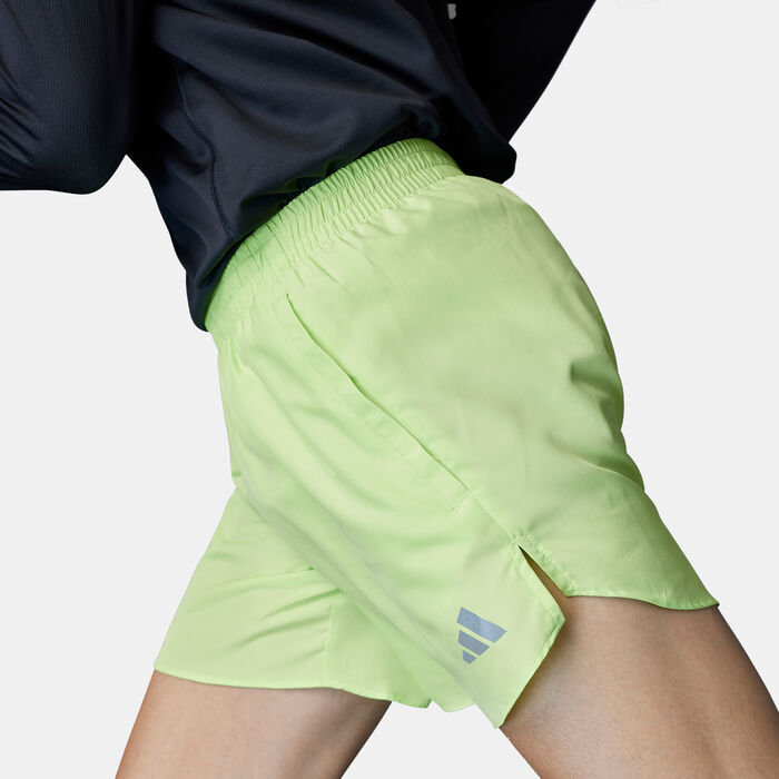 adidas Men's Run It Shorts Green adidas Men's Run It Shorts Green image number 4