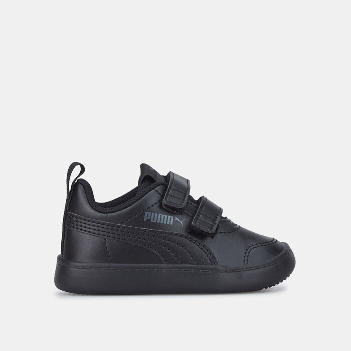 PUMA Kids' Courtflex V2 Shoe (Baby and Toddler) Black PUMA Kids' Courtflex V2 Shoe (Baby and Toddler) Black image number 0