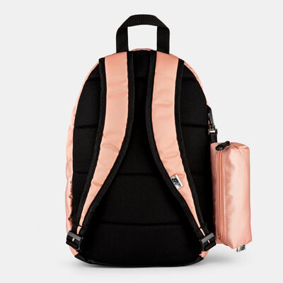 New Balance Kids' Logo Backpack with Pencil Case Pink