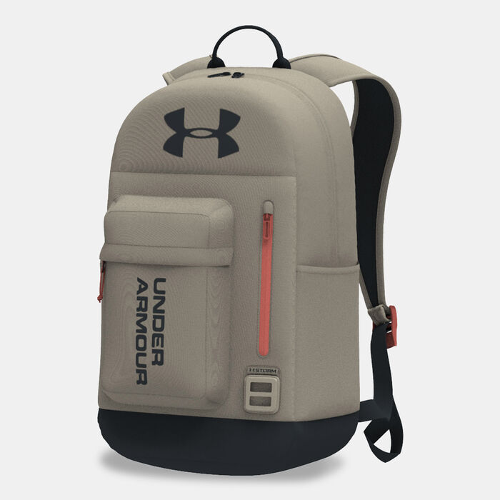 Under Armour UA Halftime Backpack Beige Under Armour UA Halftime Backpack Beige image number 2
