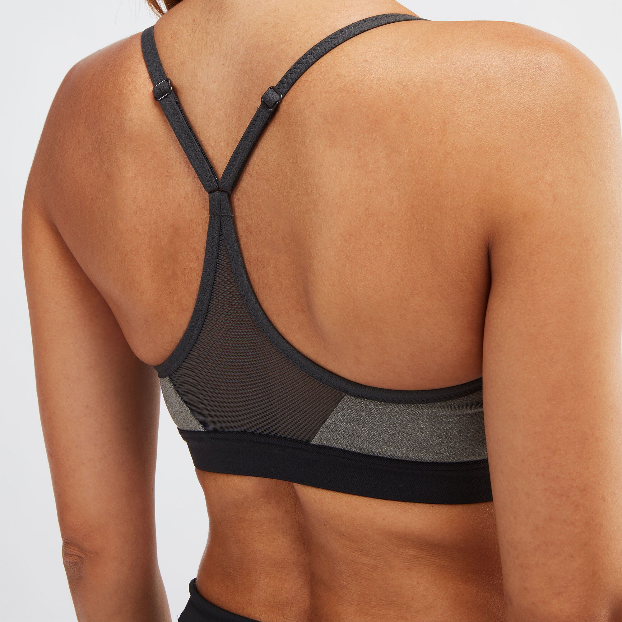 Nike indy hotsell sports bra grey