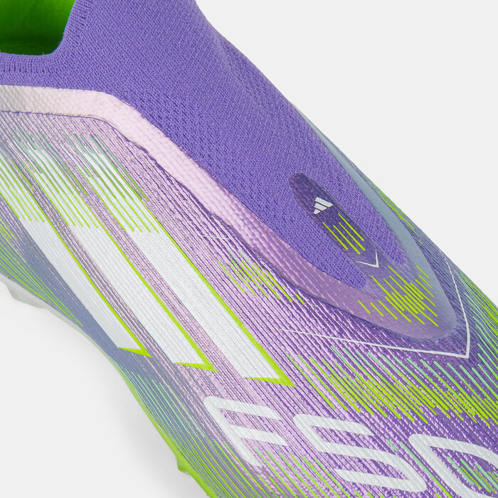 adidas Kids' F50 Elite Laceless Firm Ground Football Shoes Purple adidas Kids' F50 Elite Laceless Firm Ground Football Shoes Purple image number 4